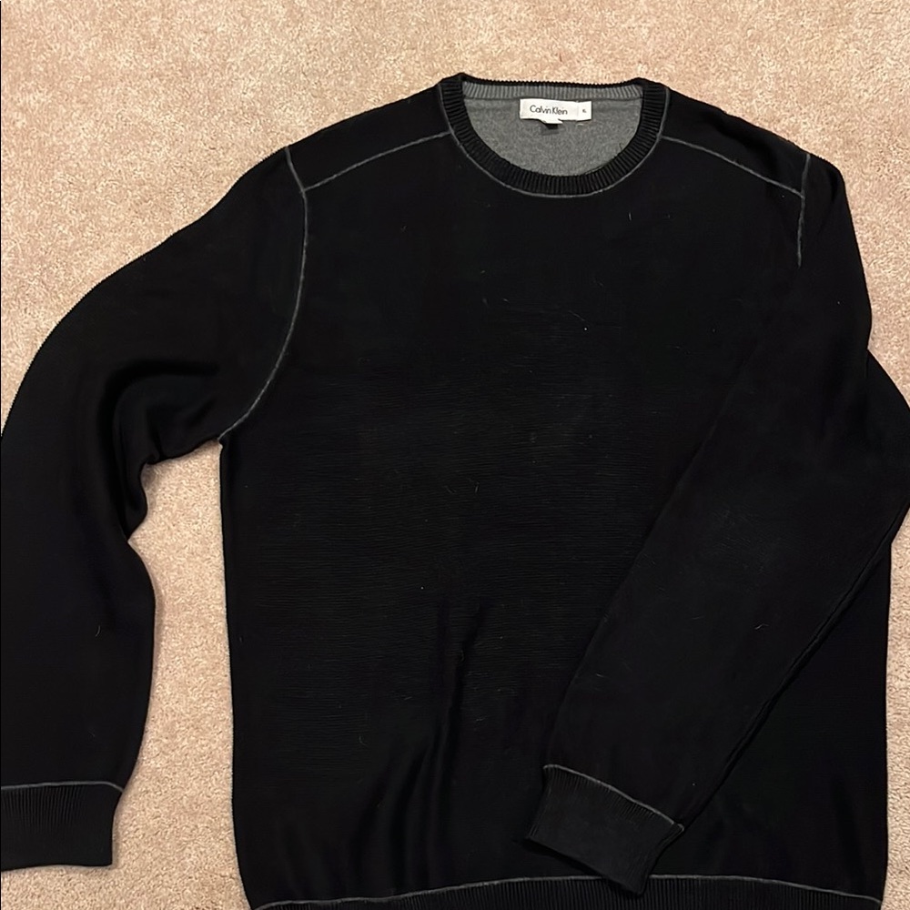 Calvin Klein Black Men's Sweater